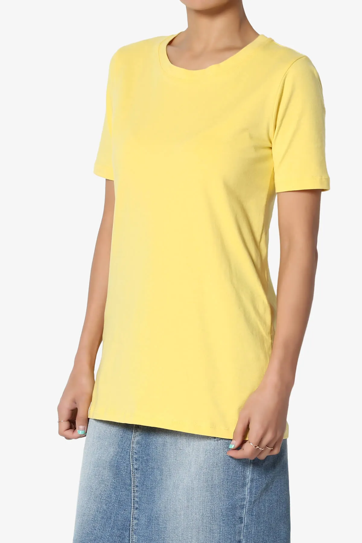 Elora Crew Neck Short Sleeve T-Shirt MORE COLORS