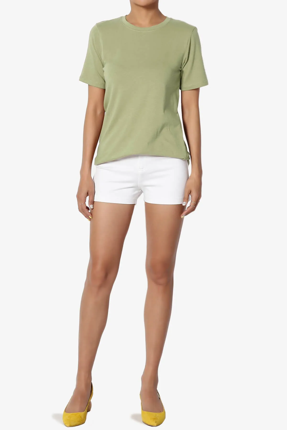 Elora Crew Neck Short Sleeve T-Shirt MORE COLORS