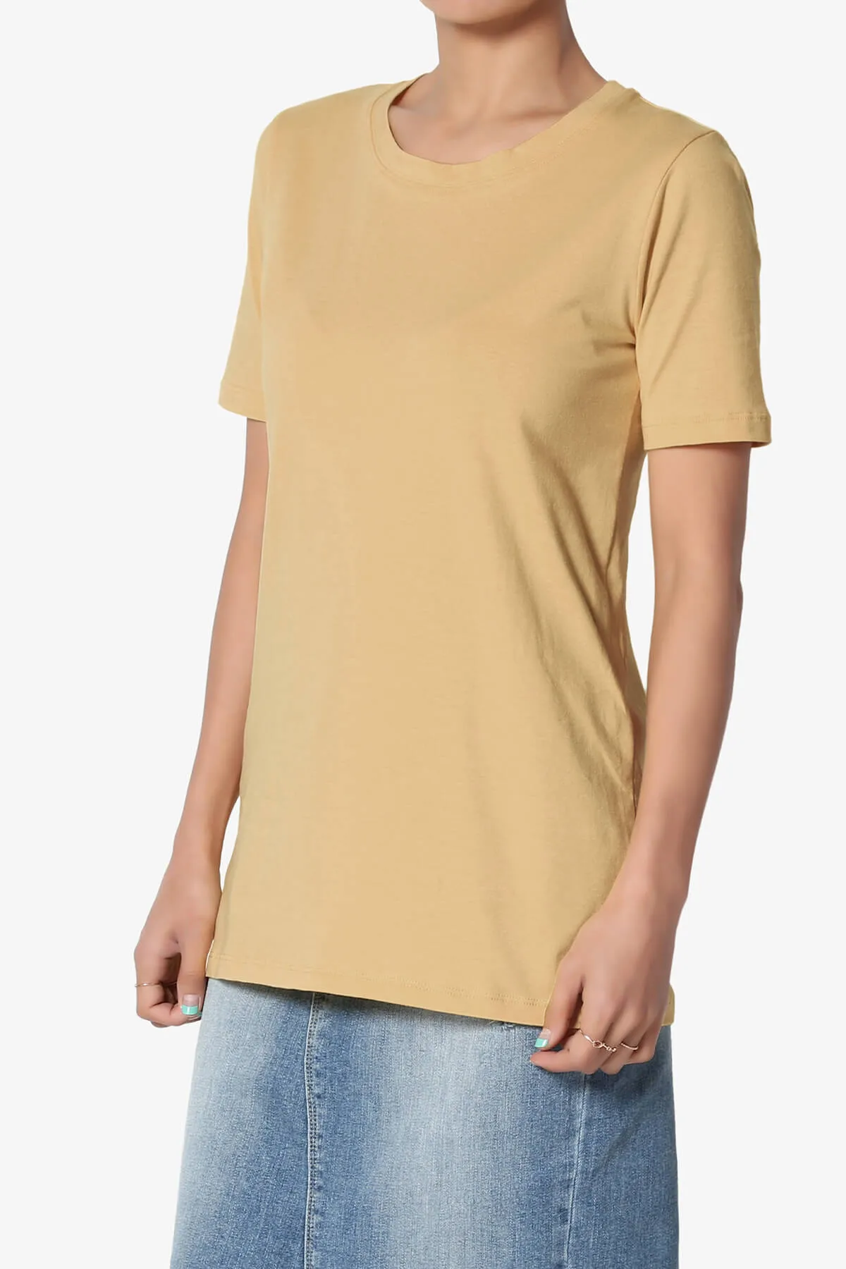 Elora Crew Neck Short Sleeve T-Shirt MORE COLORS