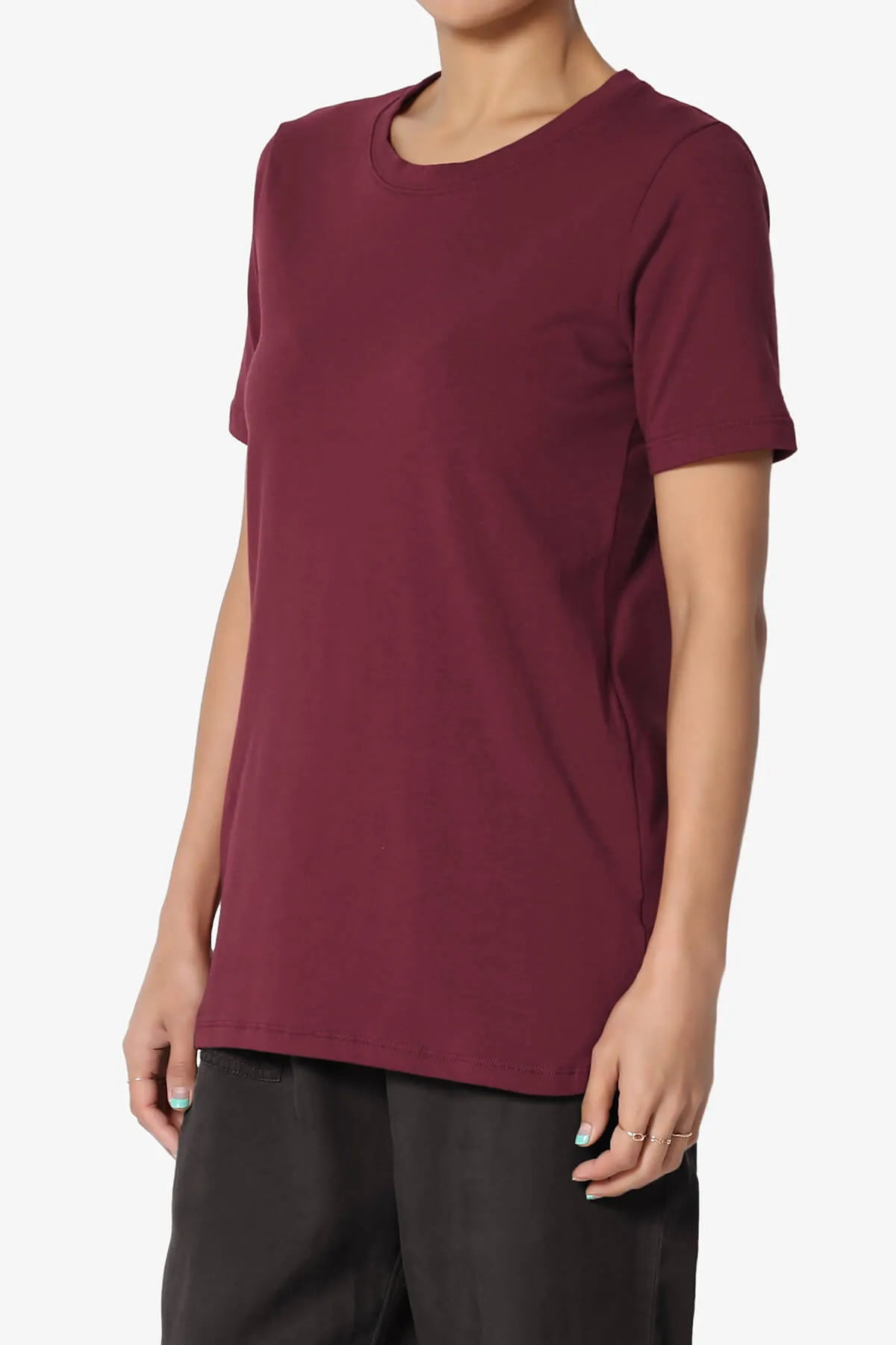 Elora Crew Neck Short Sleeve T-Shirt MORE COLORS