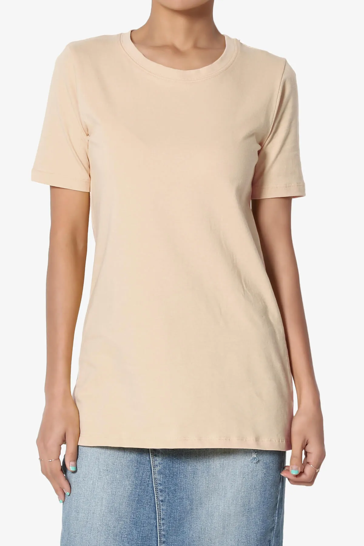 Elora Crew Neck Short Sleeve T-Shirt MORE COLORS
