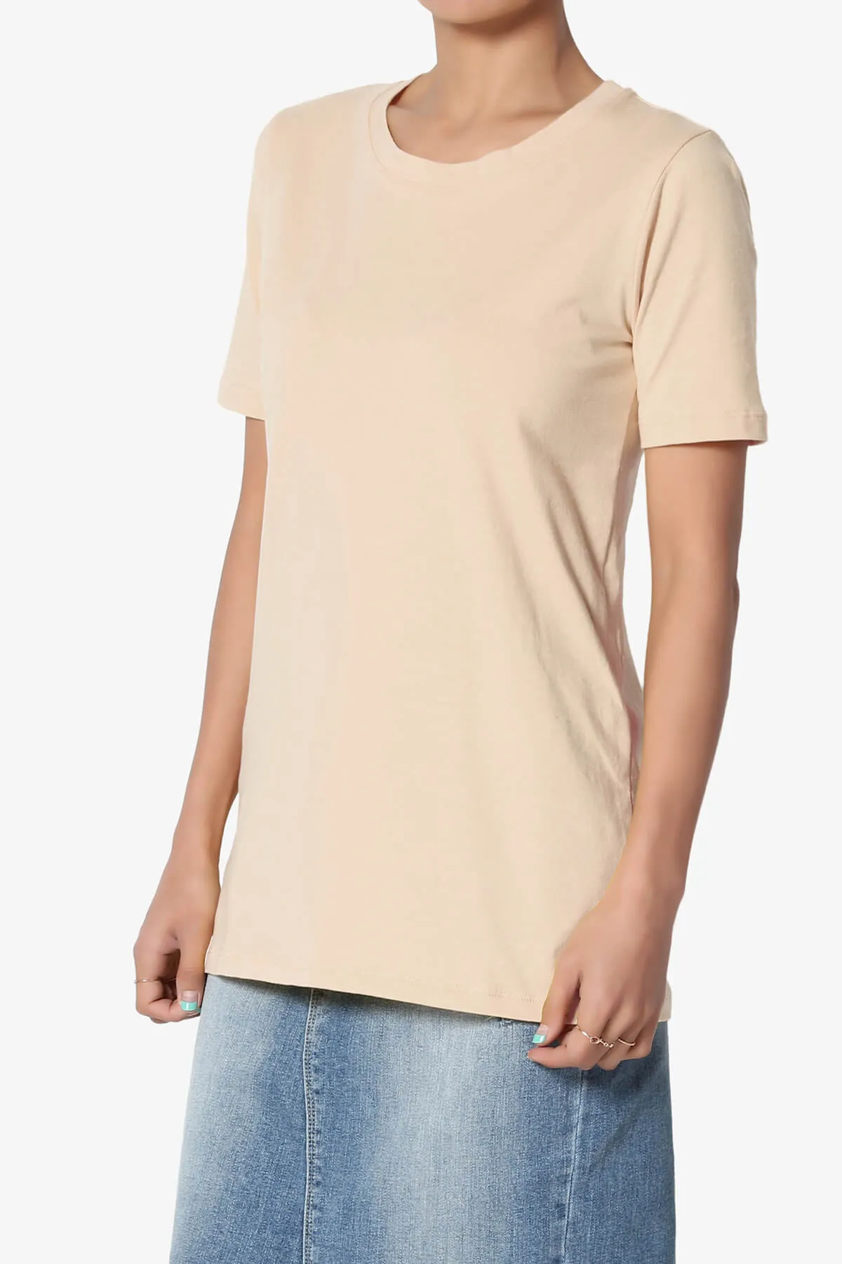 Elora Crew Neck Short Sleeve T-Shirt MORE COLORS