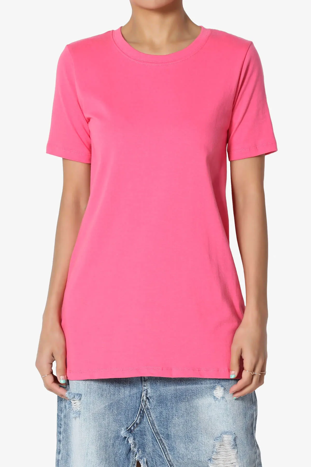 Elora Crew Neck Short Sleeve T-Shirt MORE COLORS