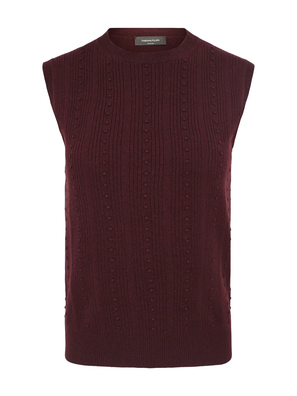 Fabiana Filippi Sweater in Bordeaux