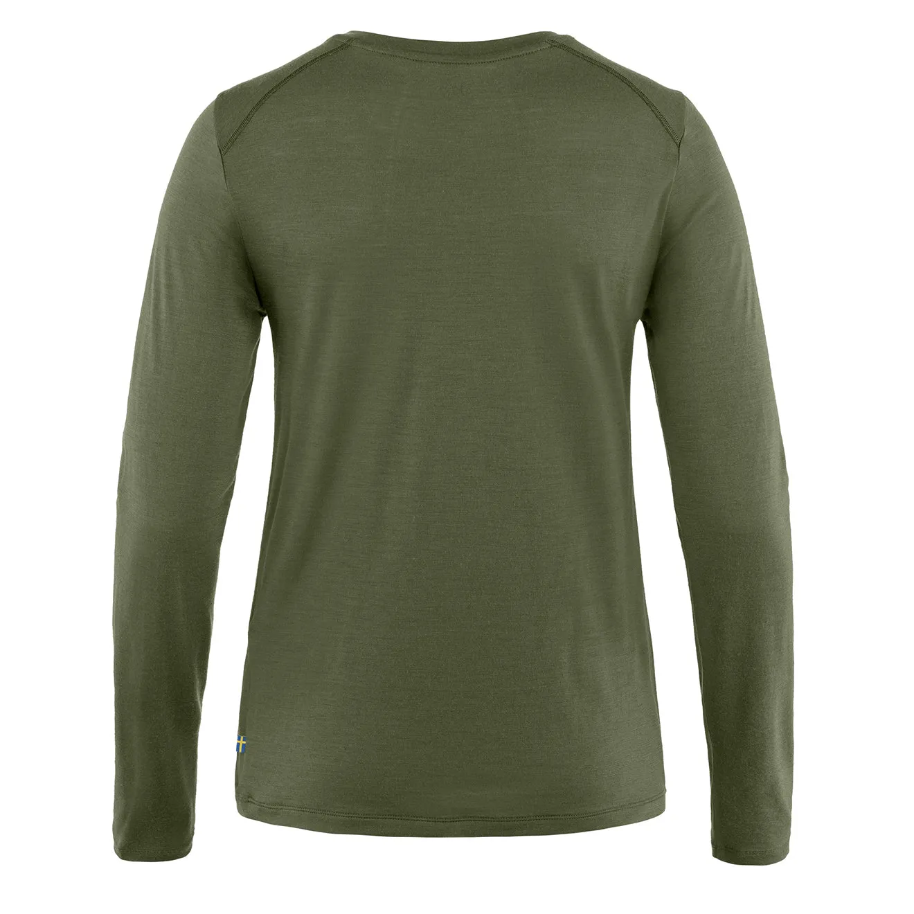 Fjallraven Womens Abisko Wool LS Laurel Green