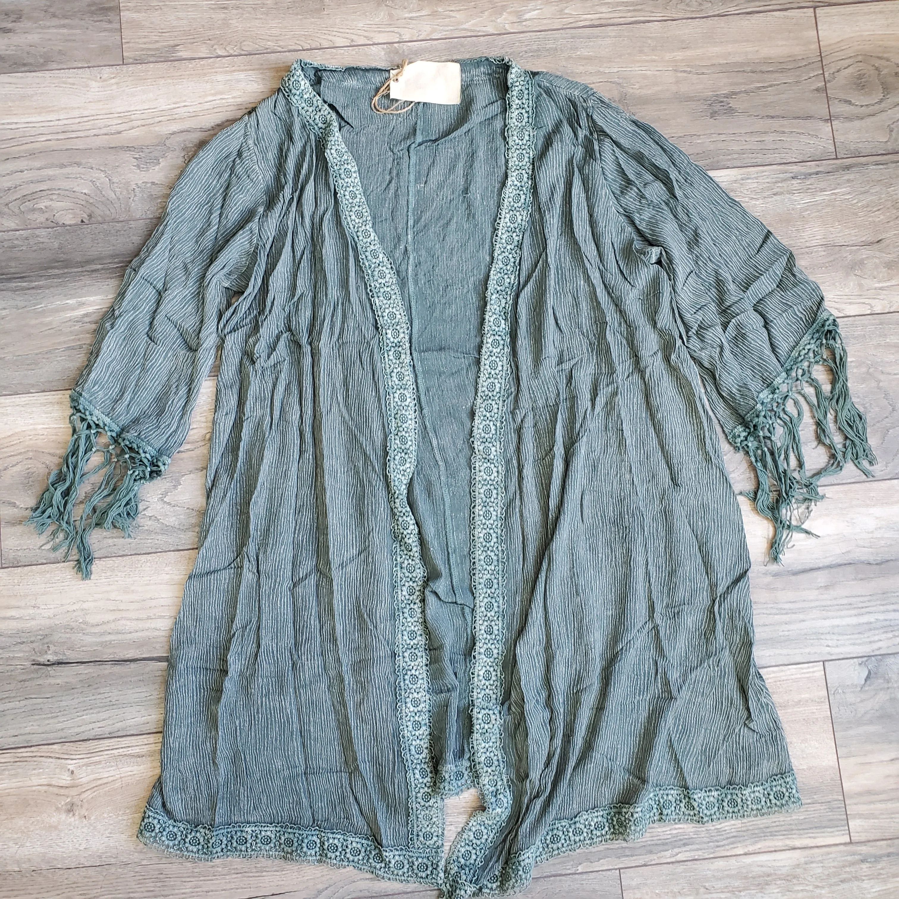 Fringe Kimono Cardigan