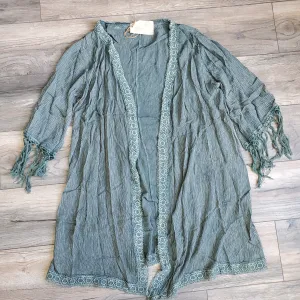 Fringe Kimono Cardigan