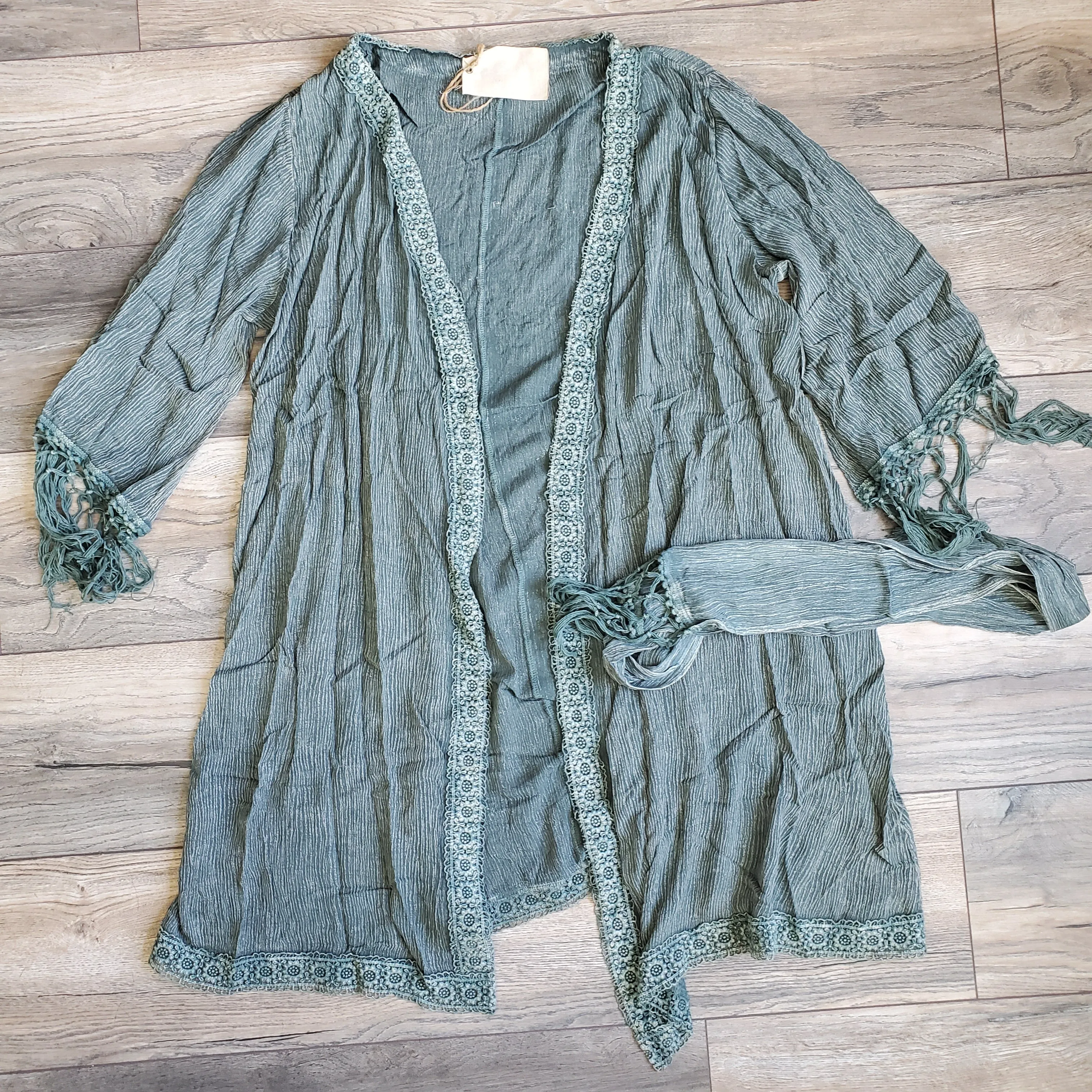 Fringe Kimono Cardigan