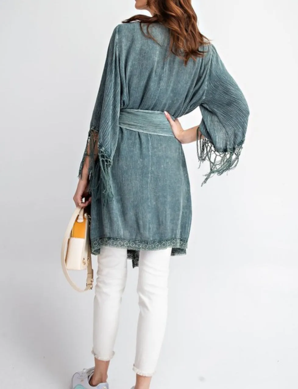 Fringe Kimono Cardigan