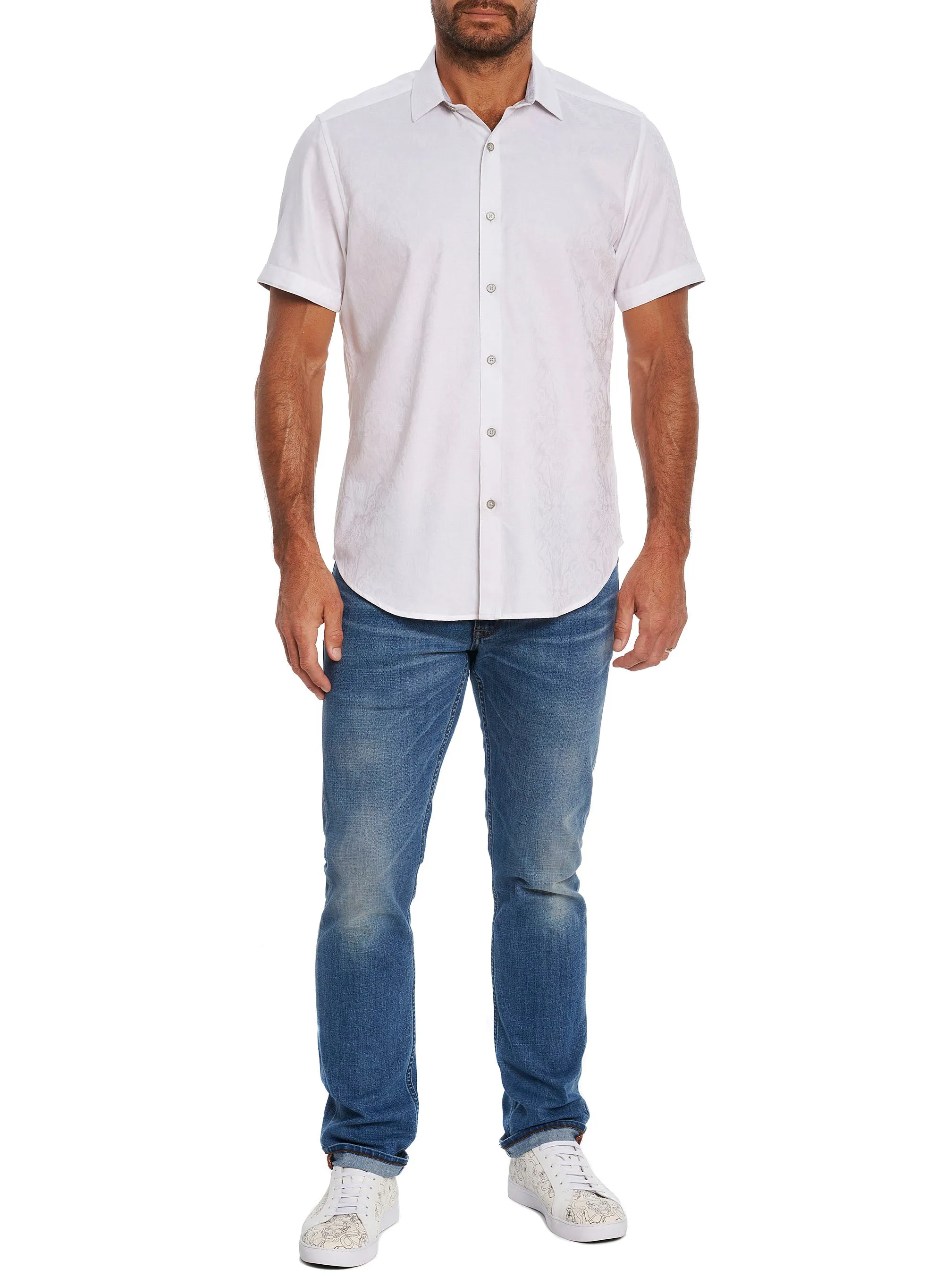 HIGHLAND SHORT SLEEVE BUTTON DOWN SHIRT