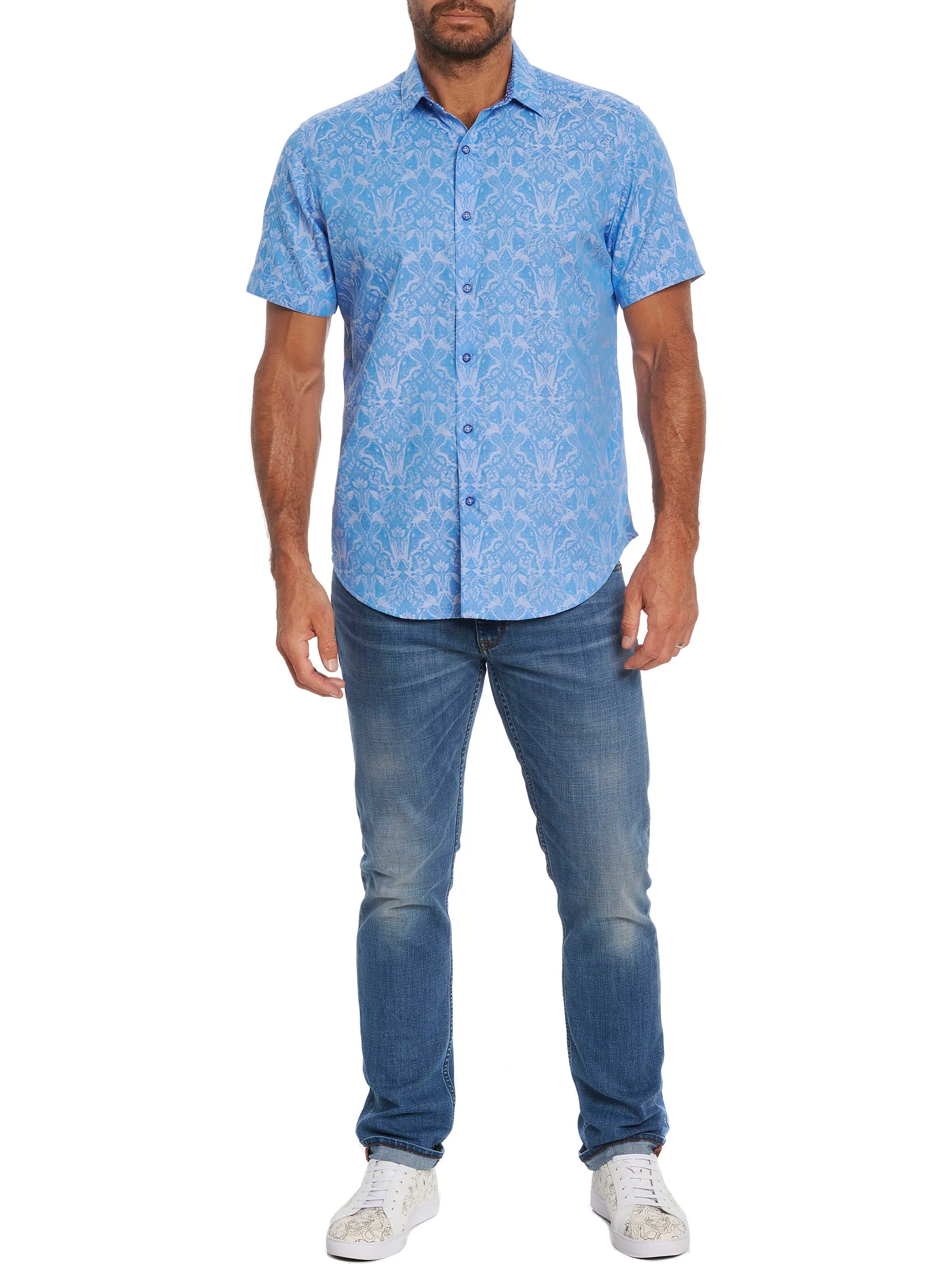HIGHLAND SHORT SLEEVE BUTTON DOWN SHIRT