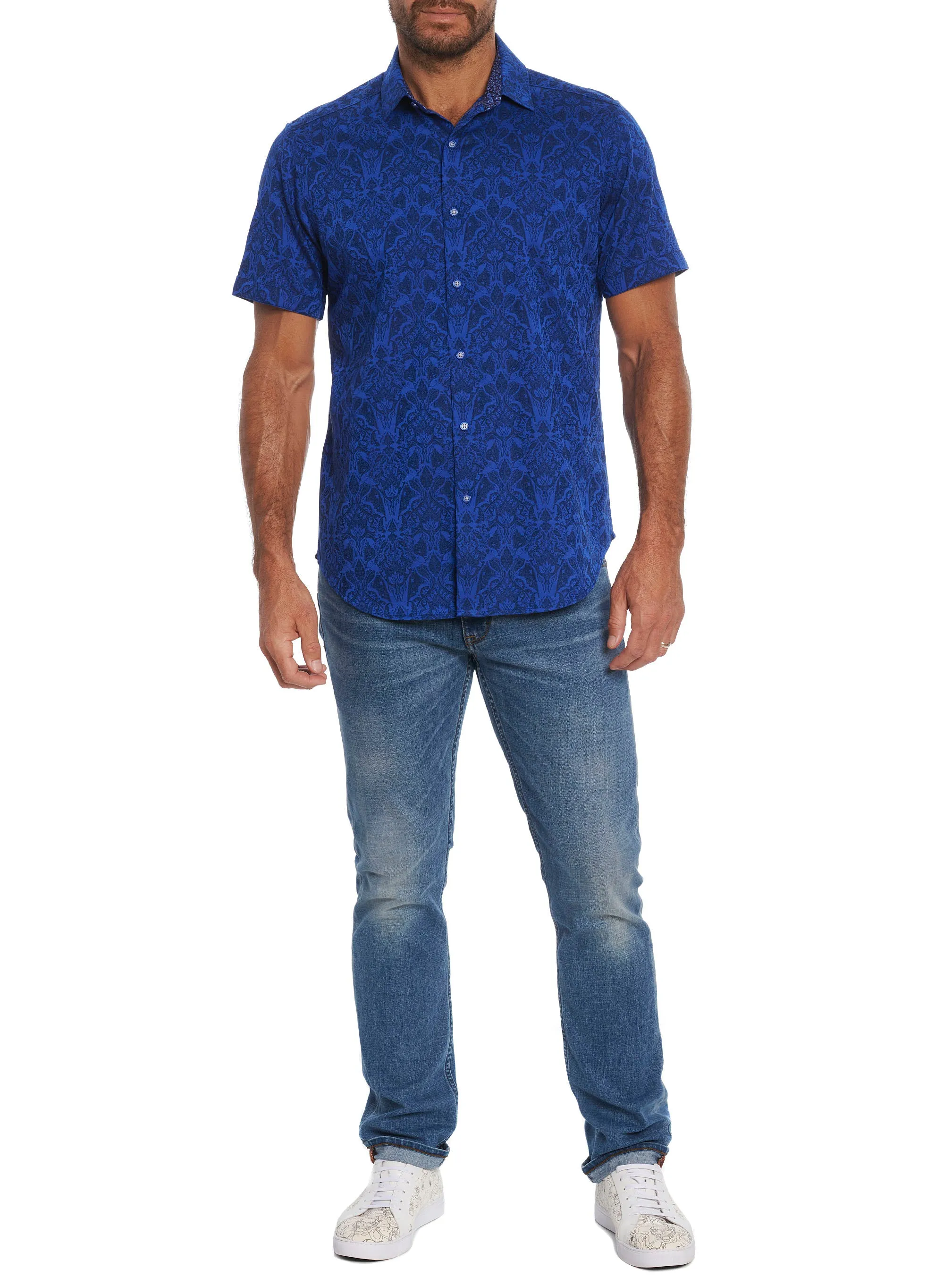 HIGHLAND SHORT SLEEVE BUTTON DOWN SHIRT