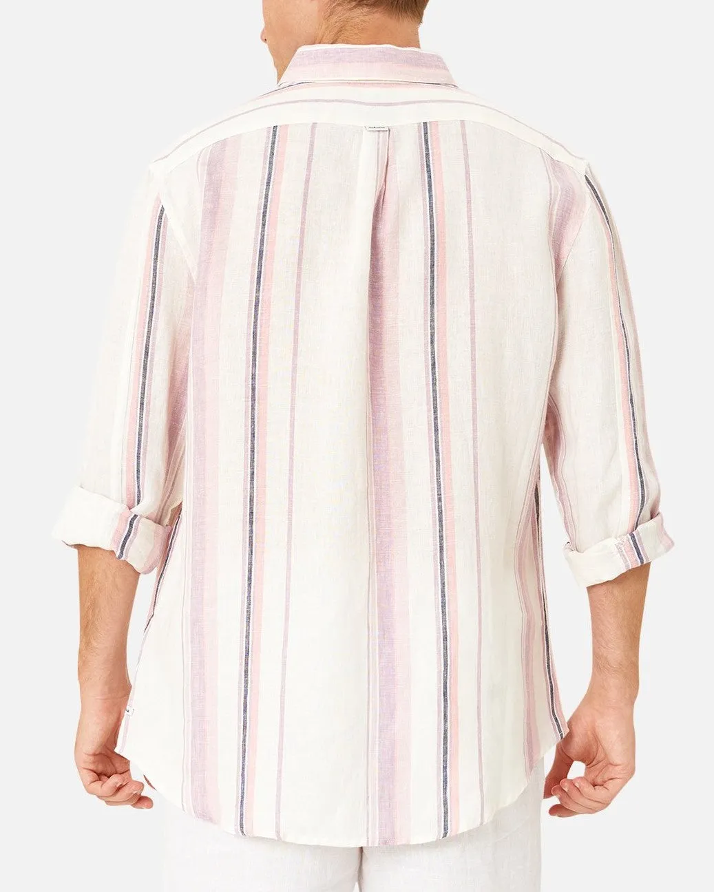 Industrie The Beechwood Linen Long Sleeve Shirt