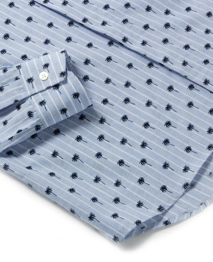 Ivy Palm Tree Dress Shirt
