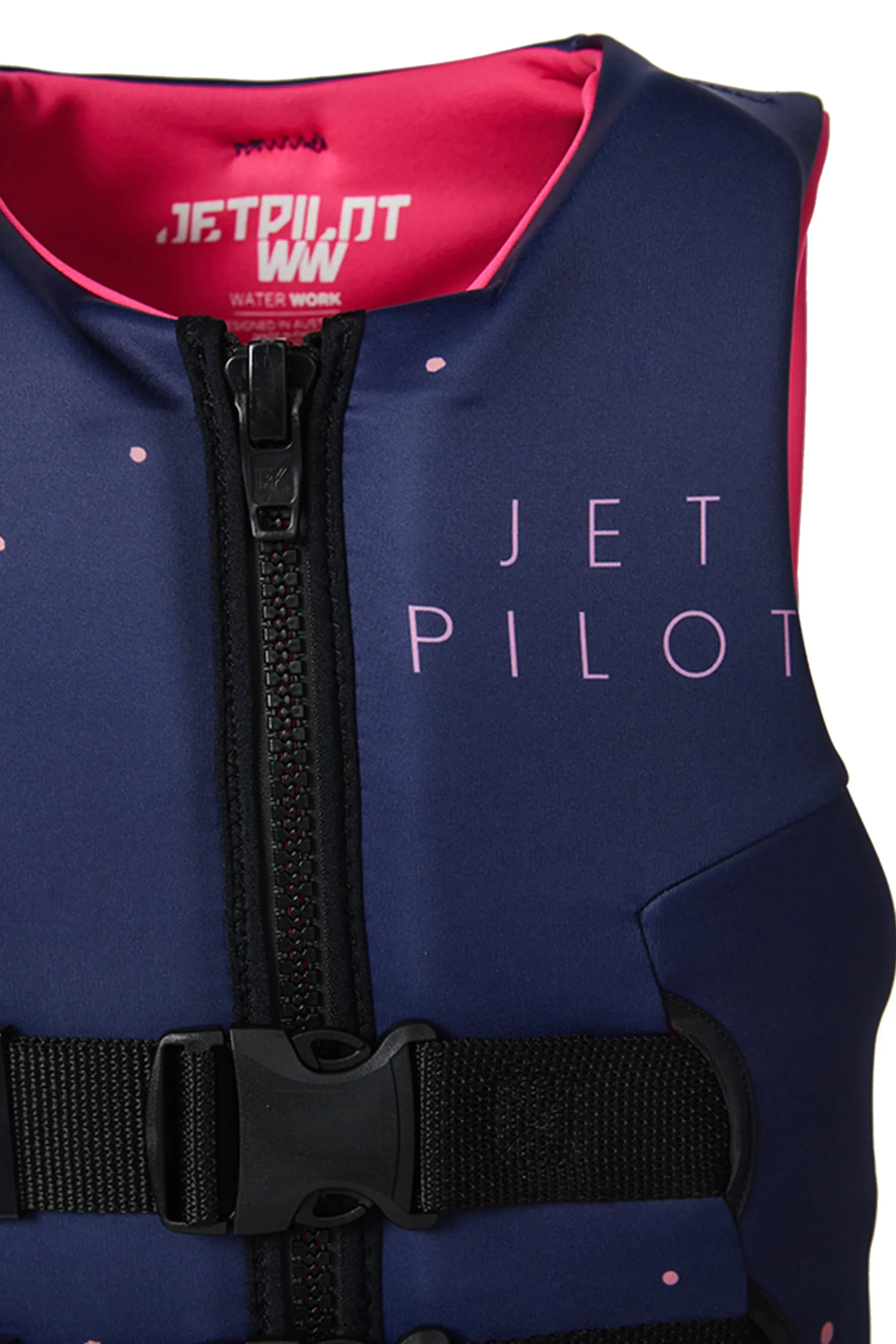 Jetpilot Wings Youth Cause Neo Life Jacket - Navy