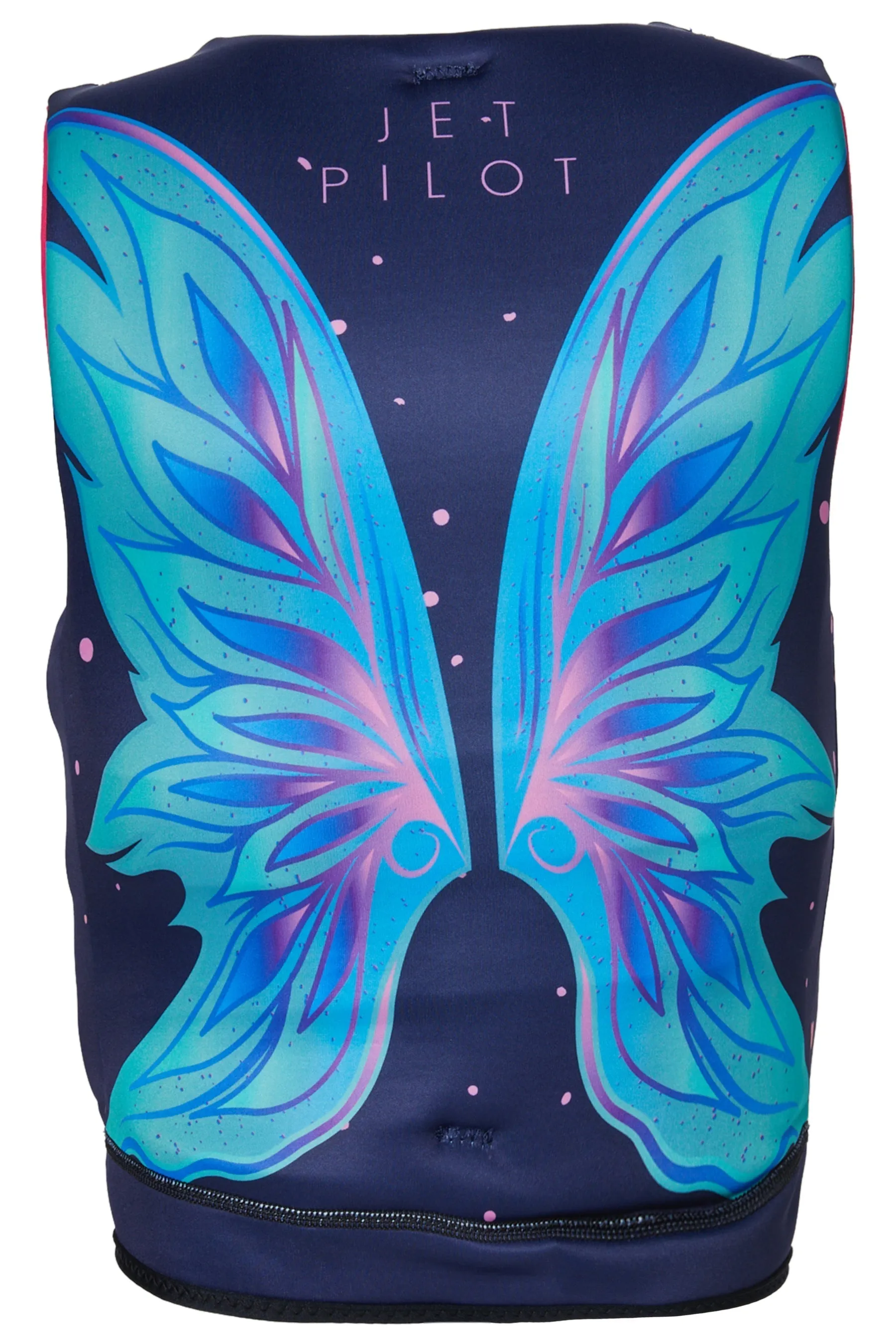 Jetpilot Wings Youth Cause Neo Life Jacket - Navy