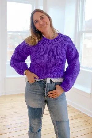 Kayla Sweater in Berry