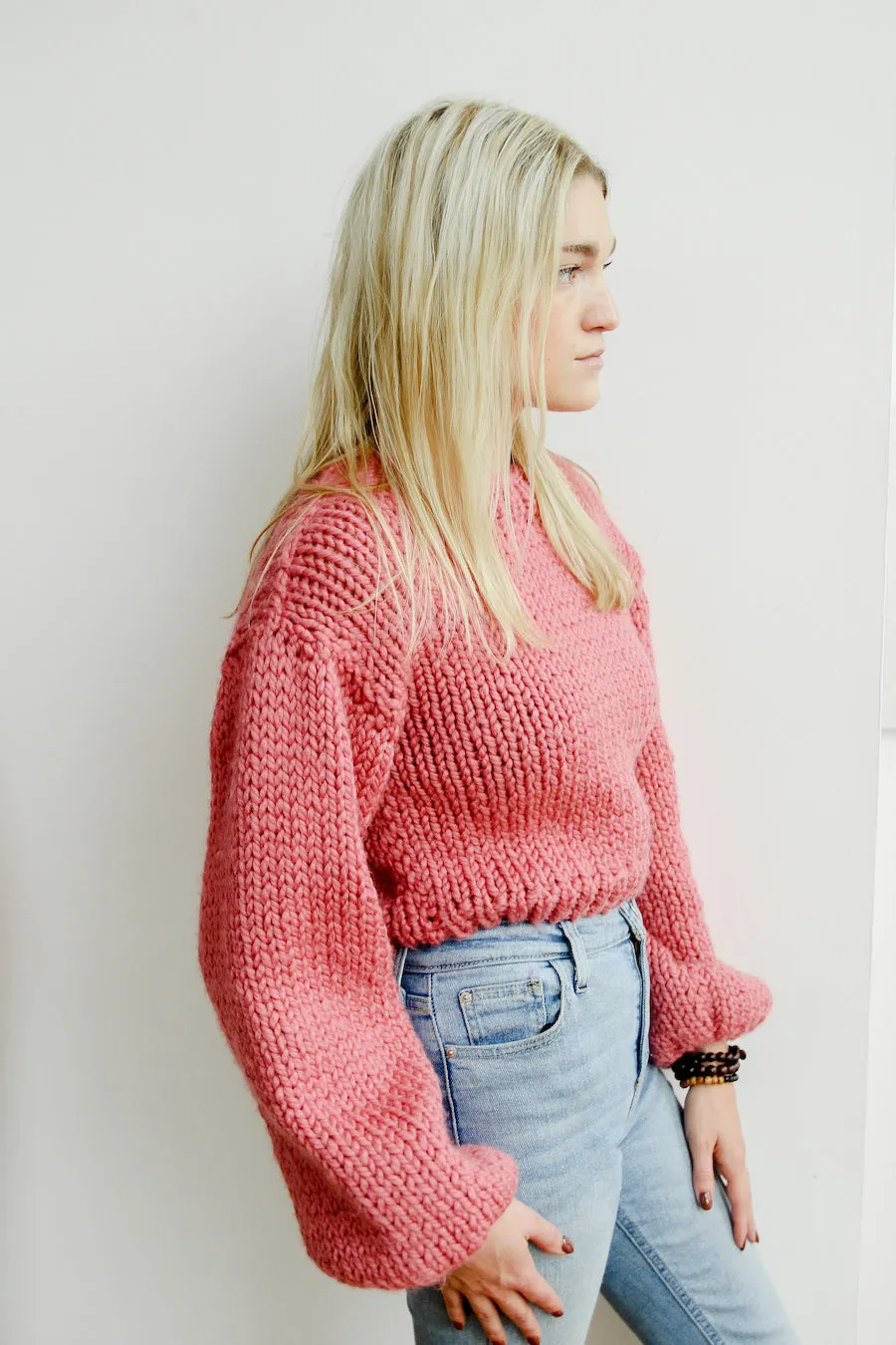 Kayla Sweater in Dusty Rose
