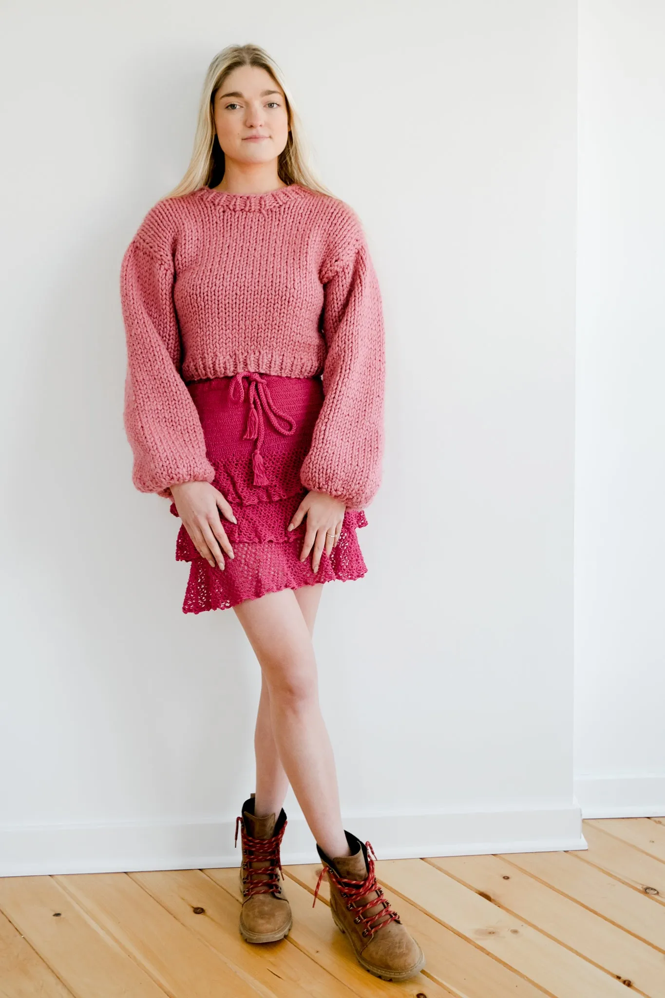 Kayla Sweater in Dusty Rose