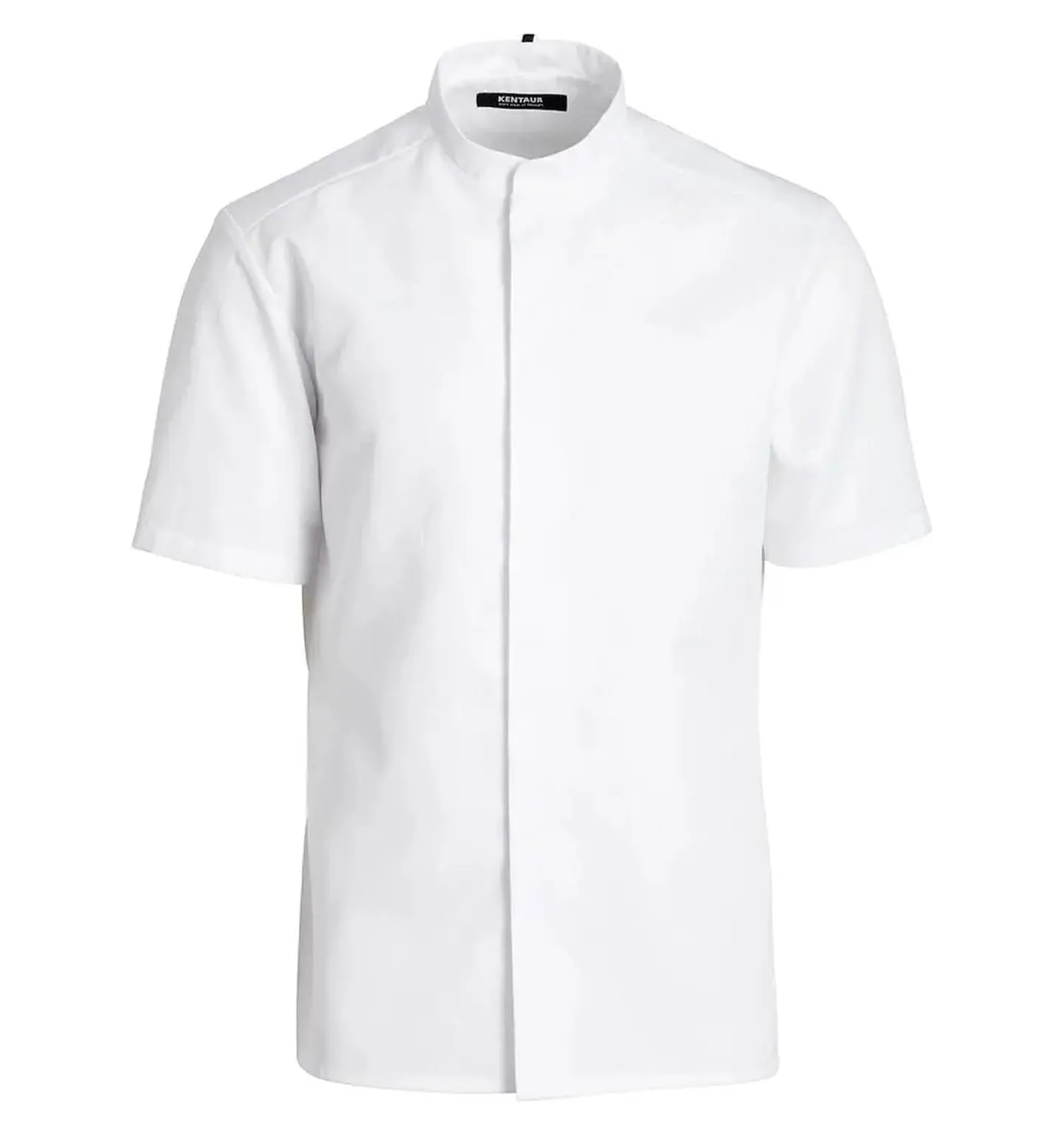Kentaur 25242 Tencel White Chef Shirt
