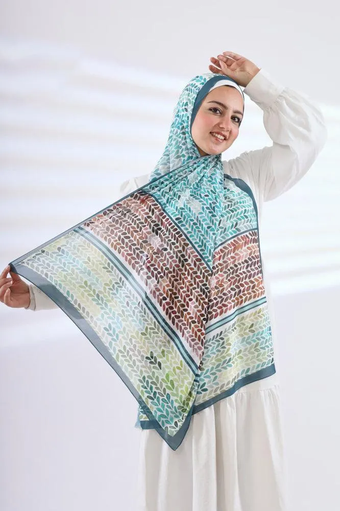 Keyla Printed Chiffon Hijab