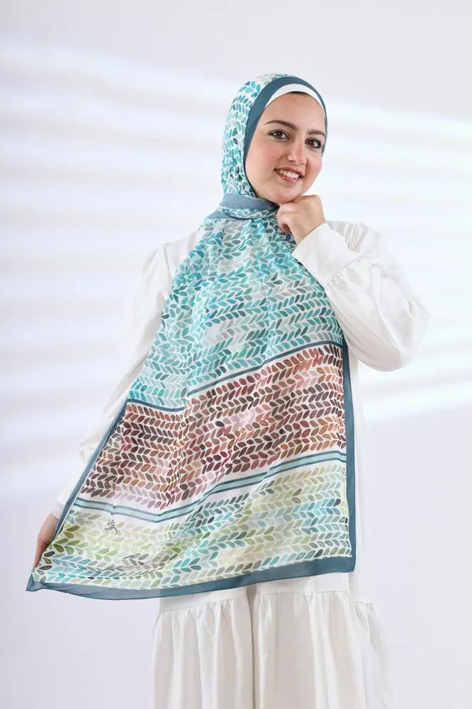 Keyla Printed Chiffon Hijab