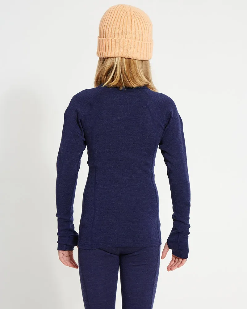 Kids Merino Wool Thermal Top