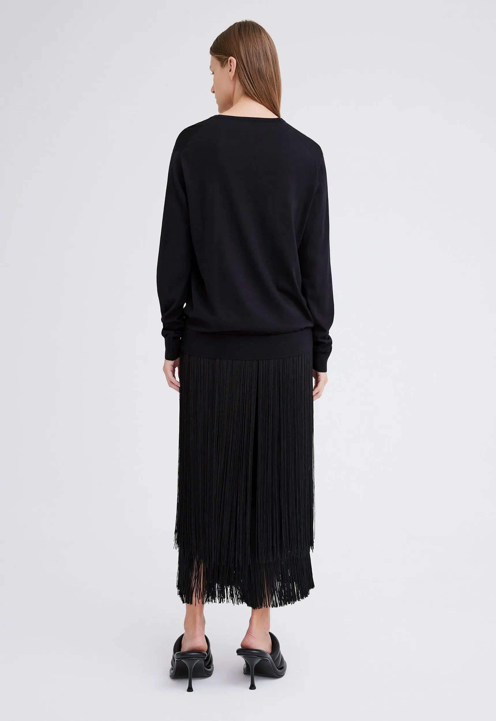 Layton Merino Wool Sweater - Black