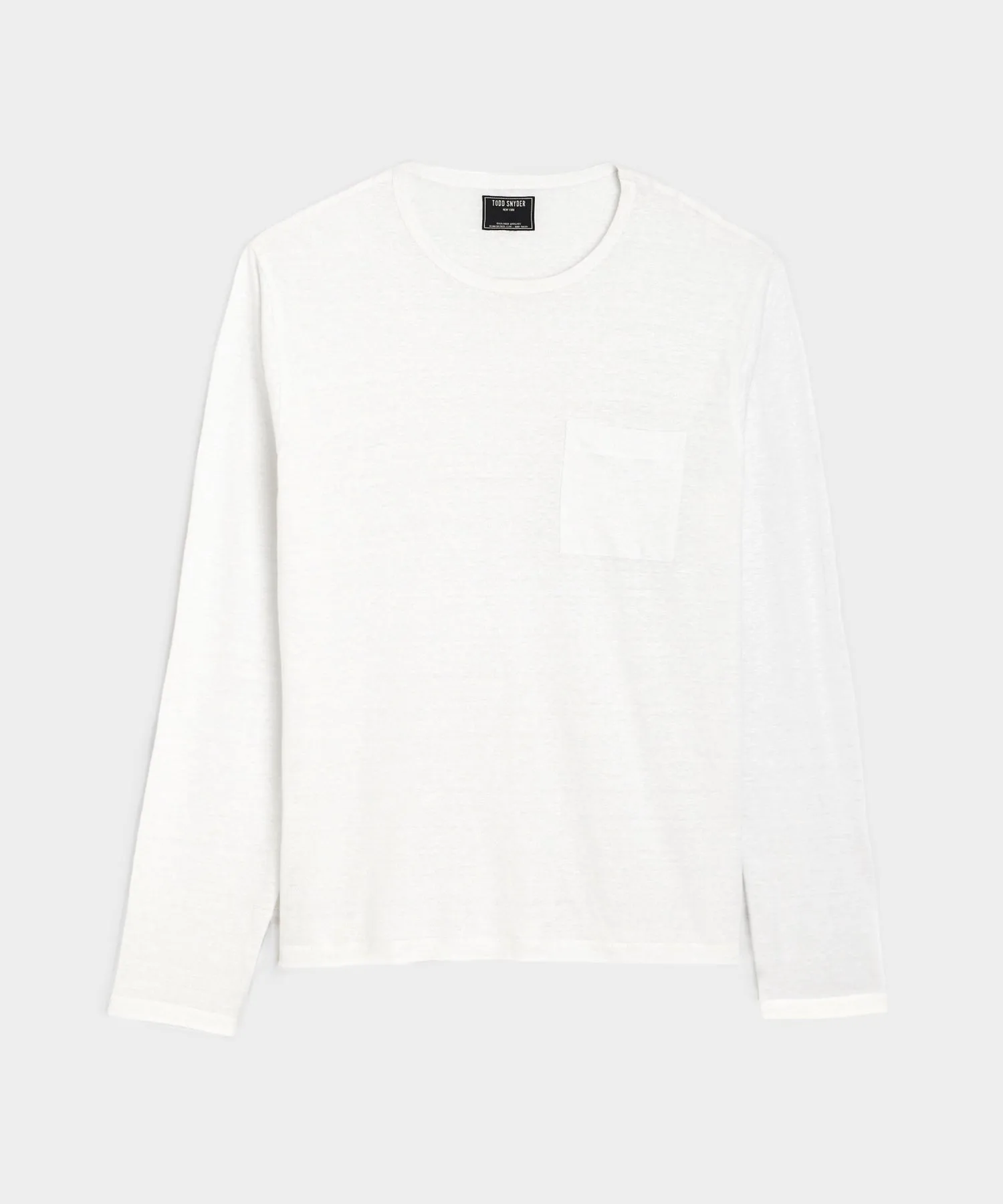 Linen Jersey Pocket Tee