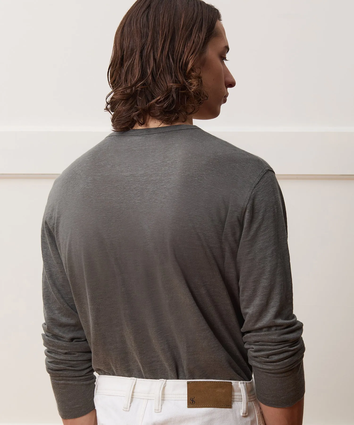 Linen Jersey Pocket Tee