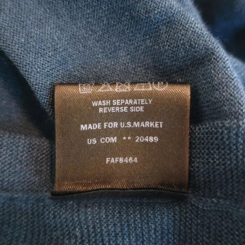 Loro Piana Sleeveless V-Neck Knit Top Navy Cashmere-Silk Size 40