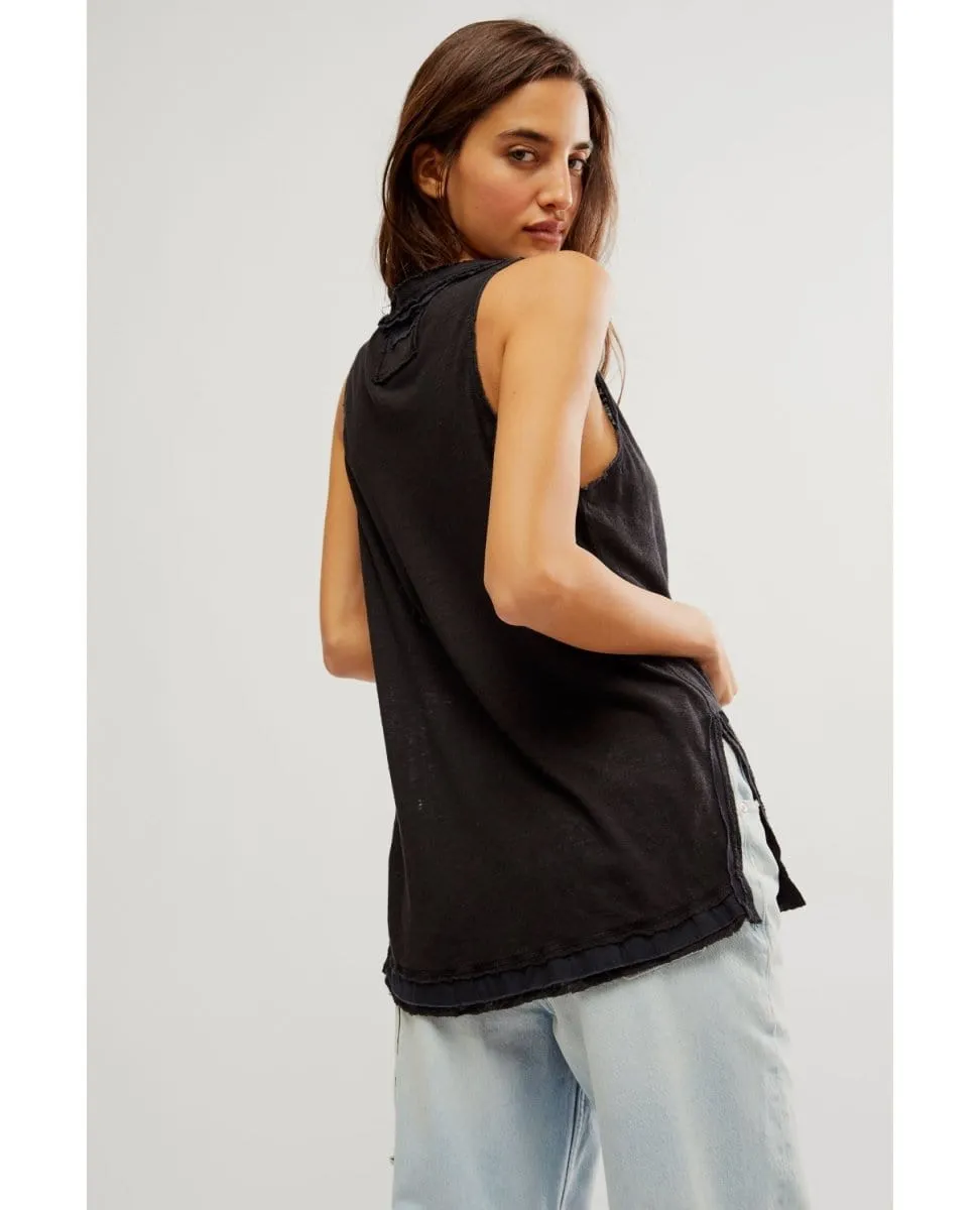 Love Language Tank Black