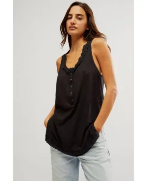 Love Language Tank Black