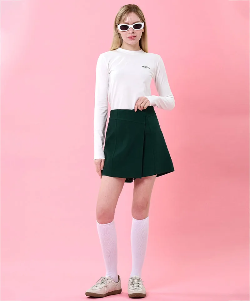 MACKY Golf: Basic Spring Inner T-Shirt - White