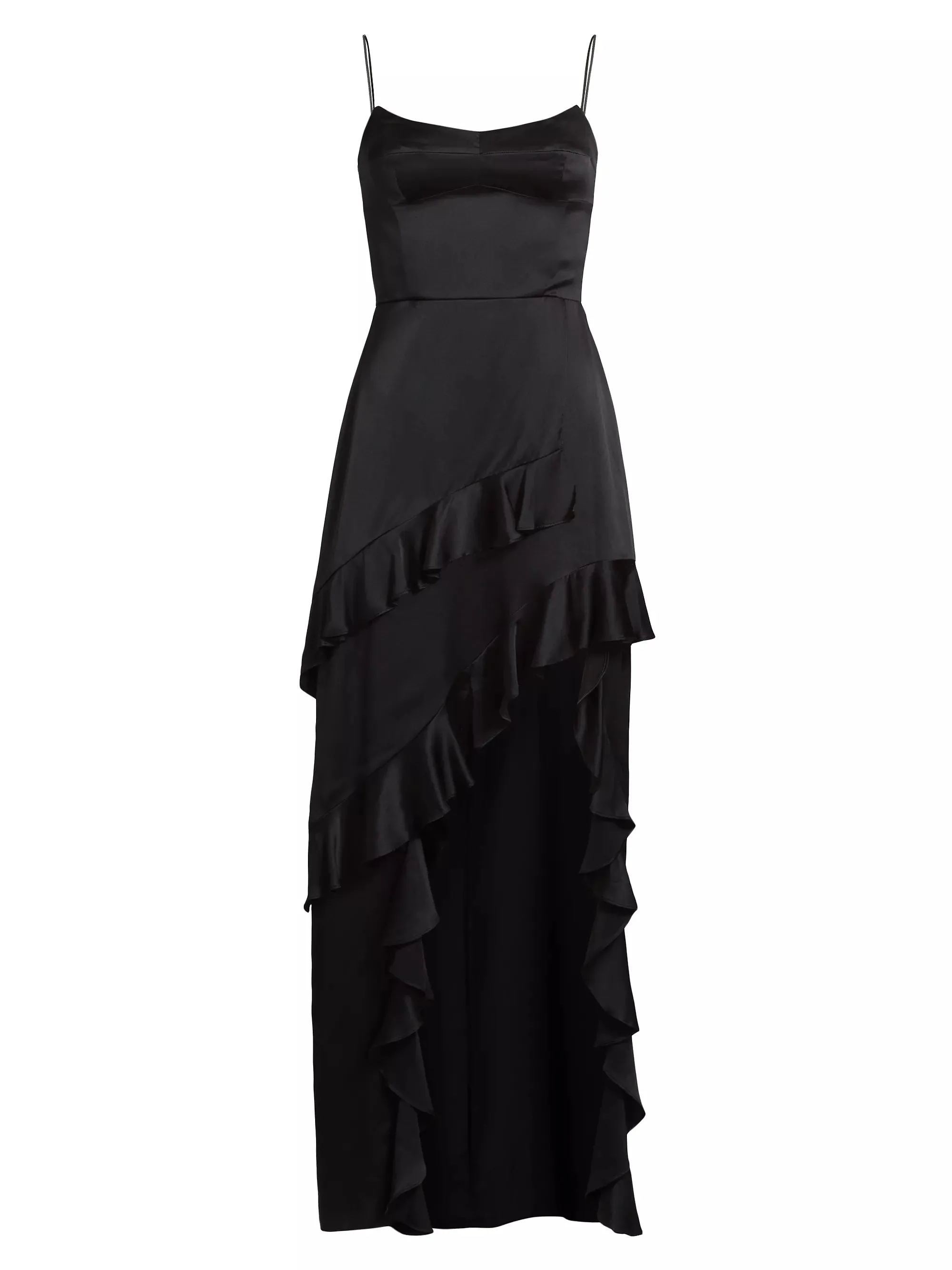 Magnolia Silk Maxi (Black)