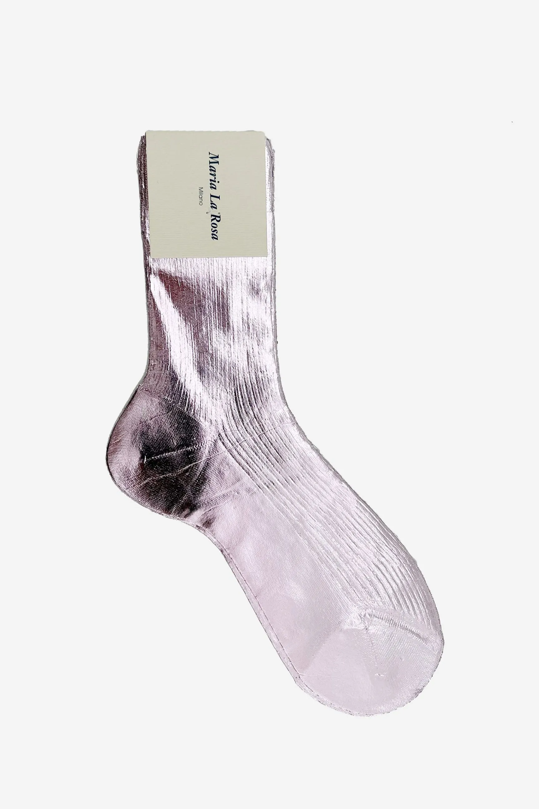Maria La Rosa Metallic Socks