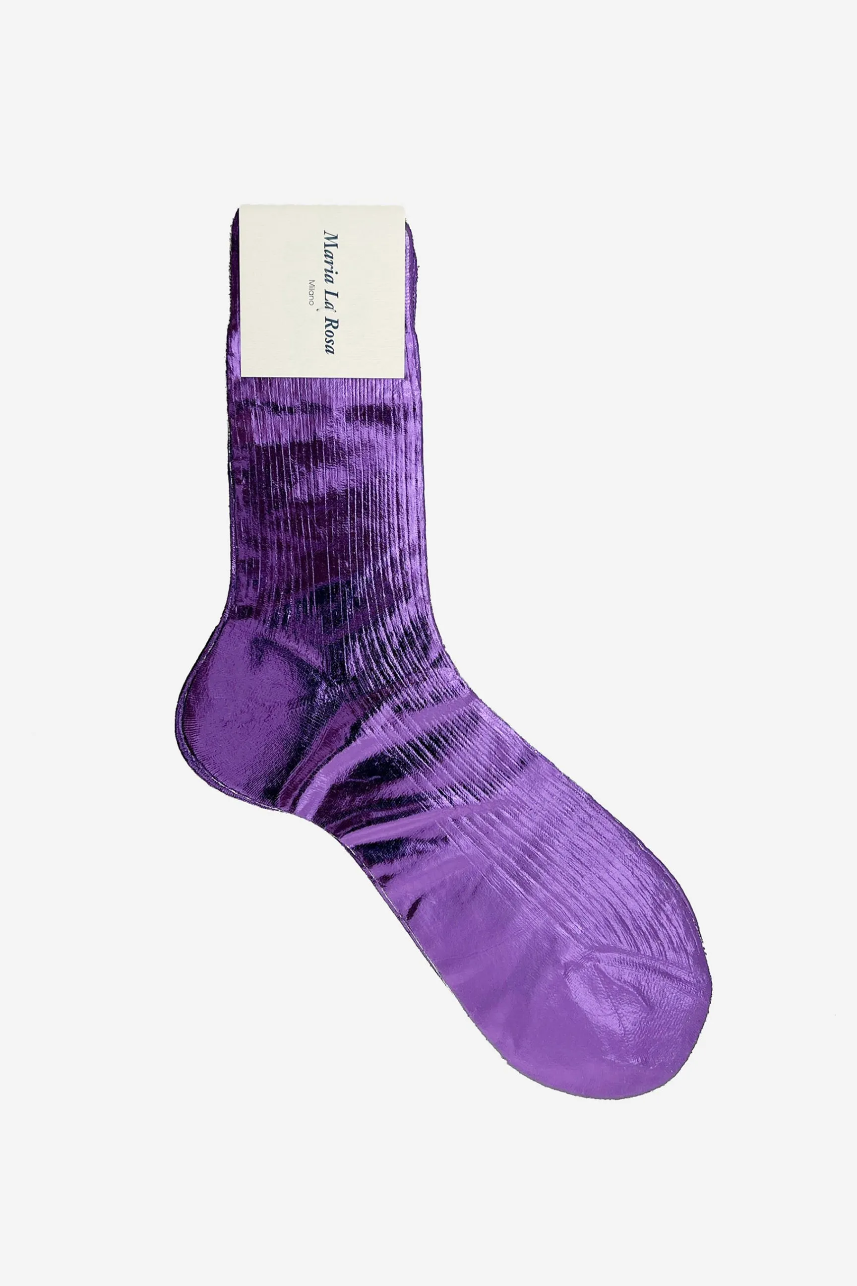 Maria La Rosa Metallic Socks