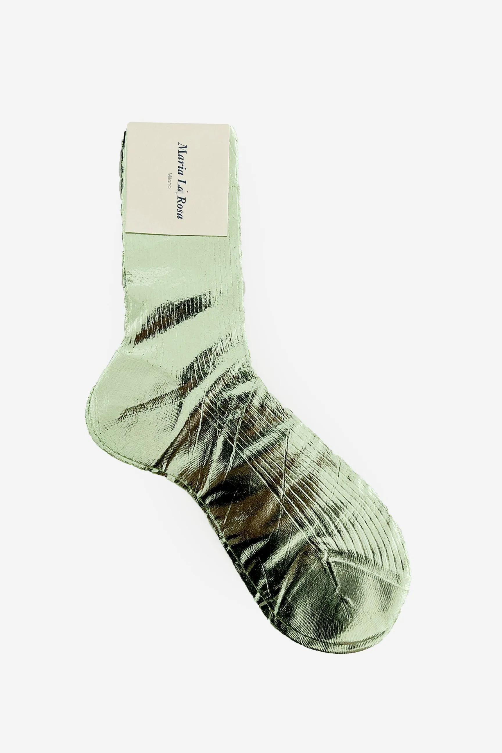 Maria La Rosa Metallic Socks