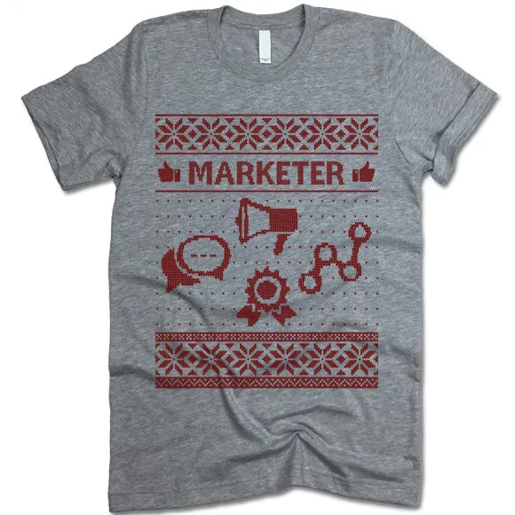 Marketer Christmas T Shirt