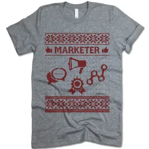 Marketer Christmas T Shirt