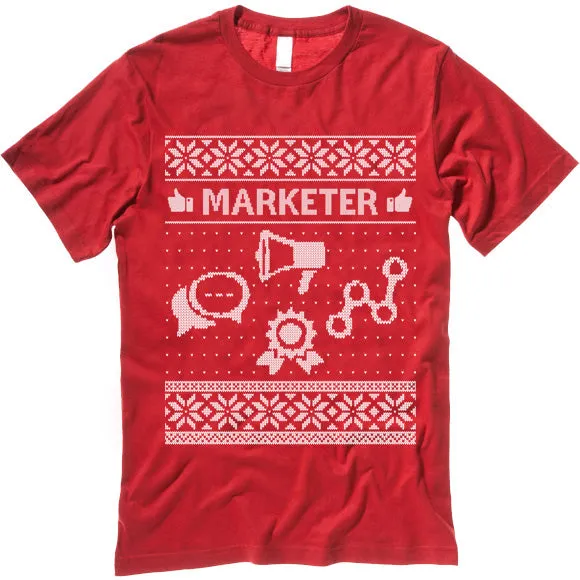 Marketer Christmas T Shirt