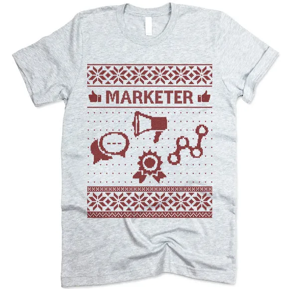 Marketer Christmas T Shirt