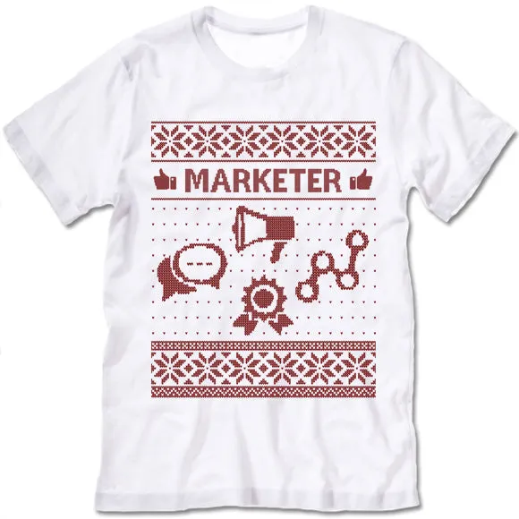 Marketer Christmas T Shirt