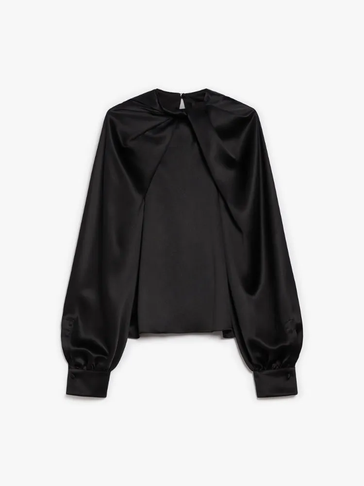 MAX MARA Silk Satin Blouse