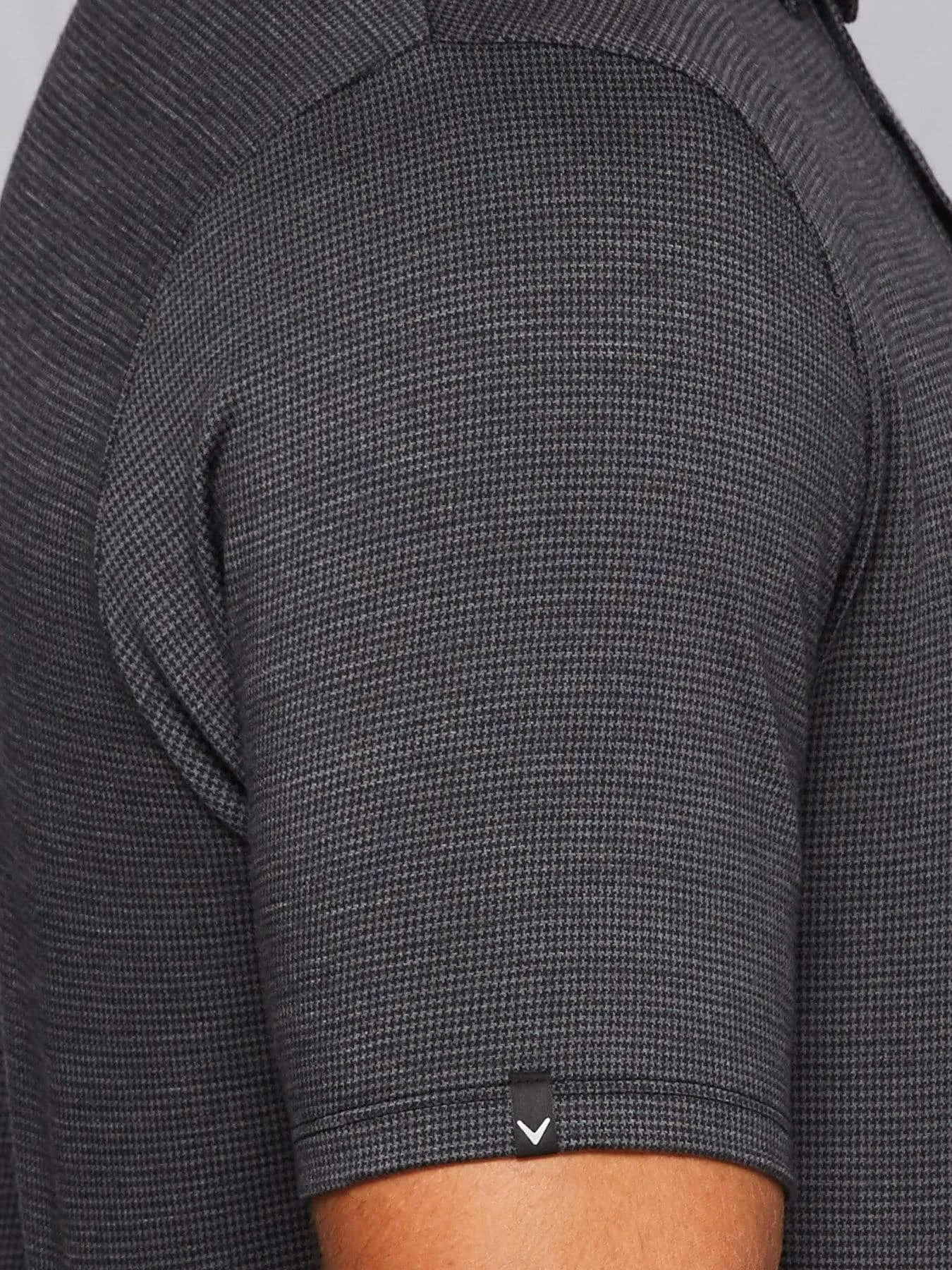 Mens Tour Authentic Wool Jacquard Polo