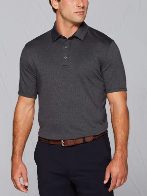 Mens Tour Authentic Wool Jacquard Polo