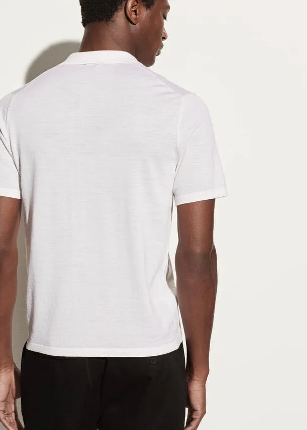 Merino S/S Polo (Off White)