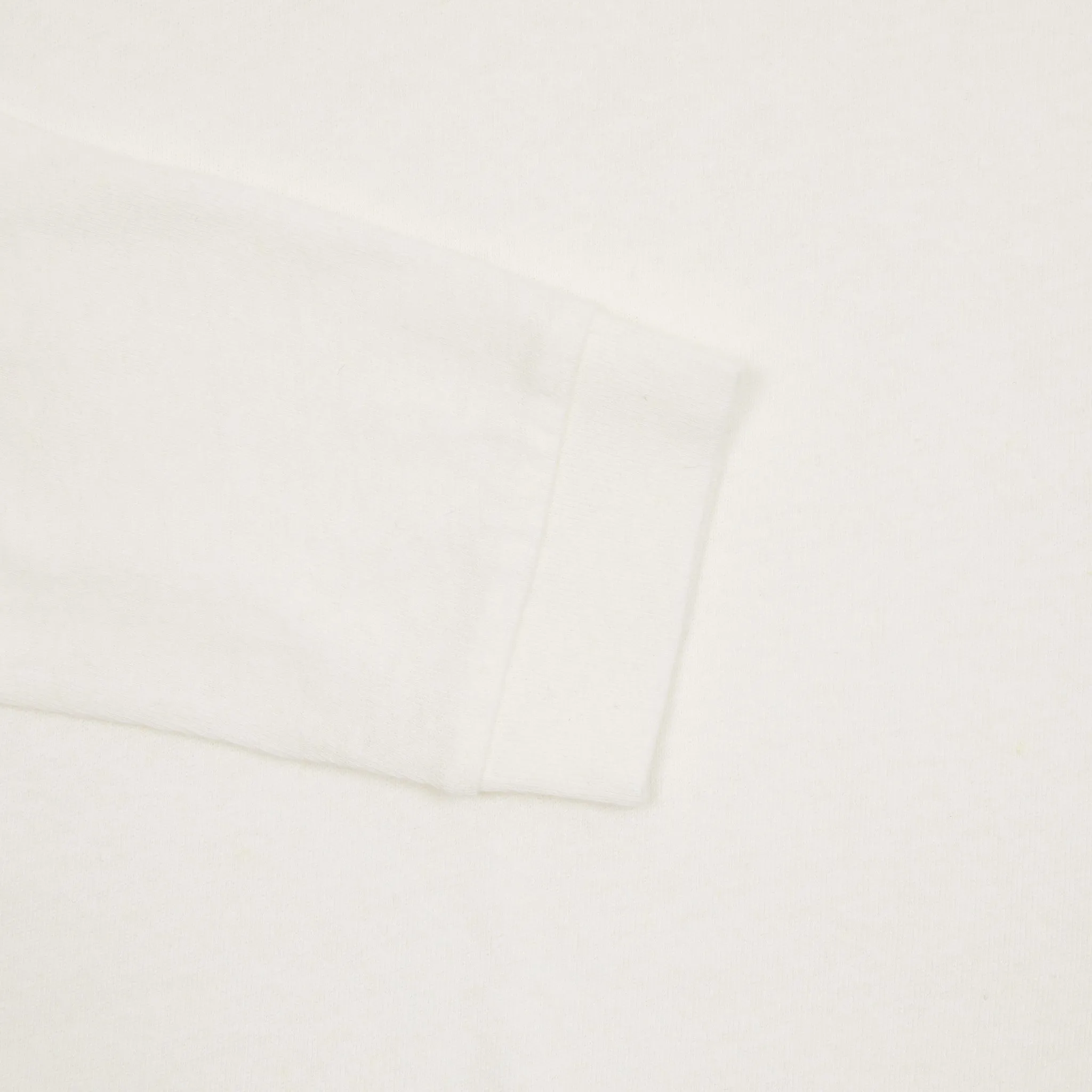 Merz b Schwanen Women's Cotton/Linen Long Sleeve T-shirt in White