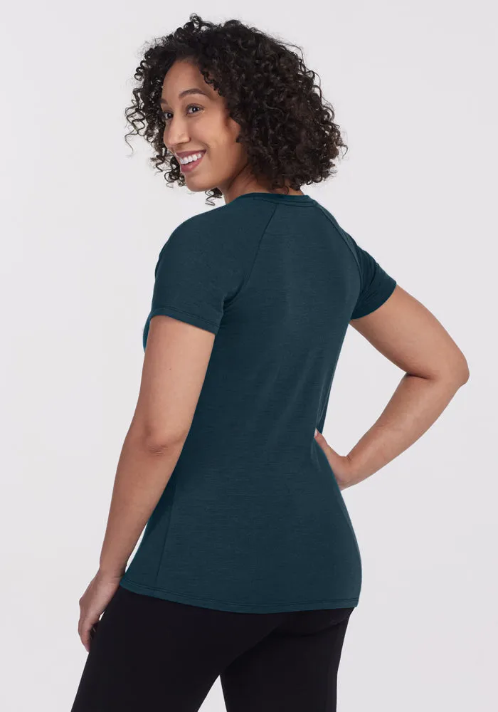 Mia V Neck - Enchanted Forest