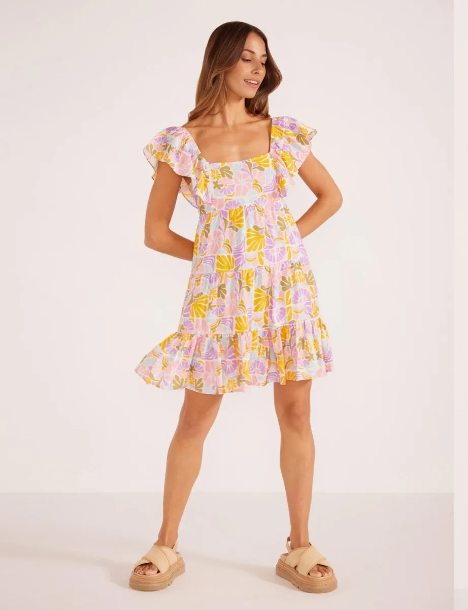 MINKPINK - Soleil Tiered Mini Dress (Final Sale)